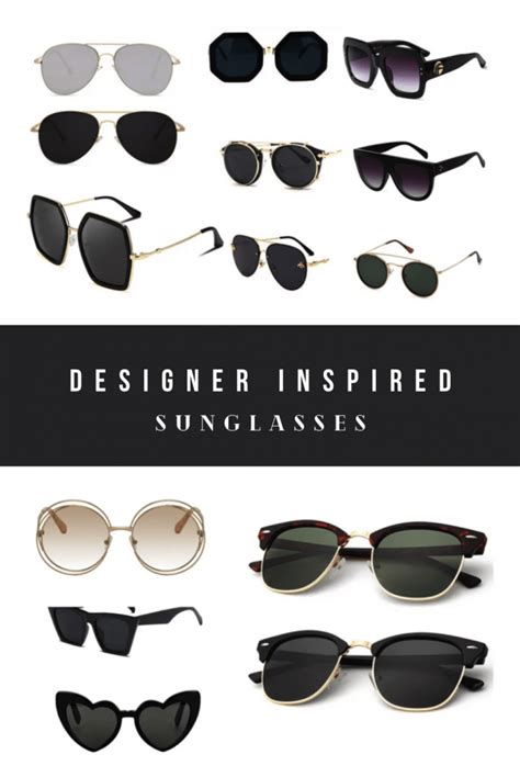 dupe designer sunglasses|designer sunglasses look alike.